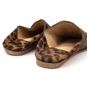 Babouche Femme Leopard Chic